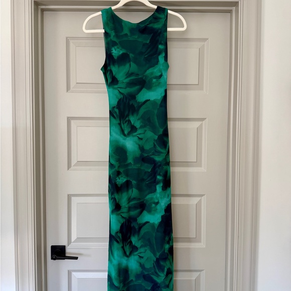 Hello Molly Green Mesh Maxi Dress - Picture 3 of 7